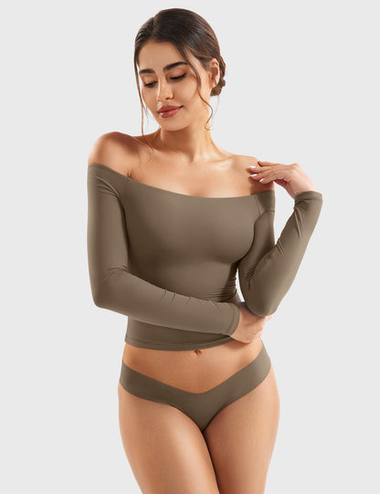 Vaeryn Luzlie Off Shoulder Top