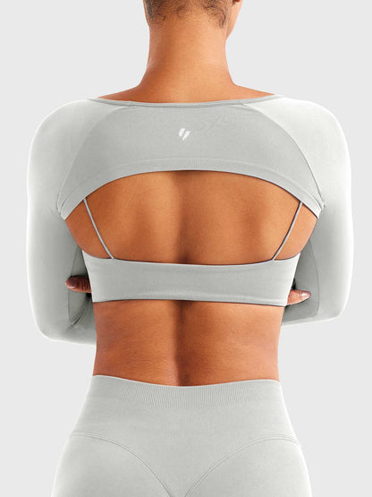 Vaeryn Sherylie Seamless Bolero Shrug