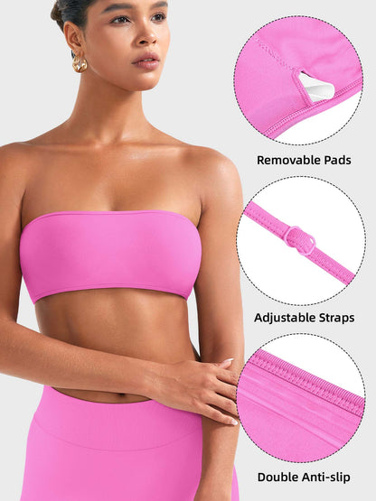 Yeoreo Alvna SoftHue Bandeau Sports Bra