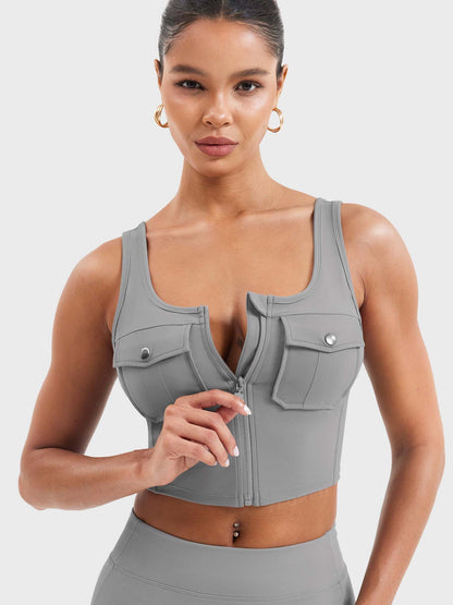 Vaeryn Yvetty CoreFlex Crop Tank