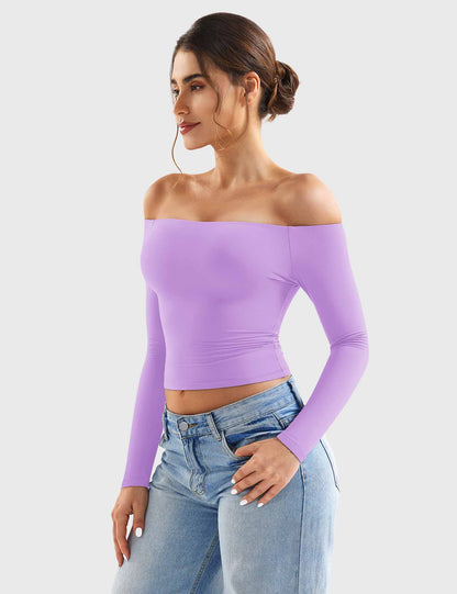 Vaeryn Luzlie Off Shoulder Top