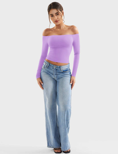 Vaeryn Luzlie Off Shoulder Top