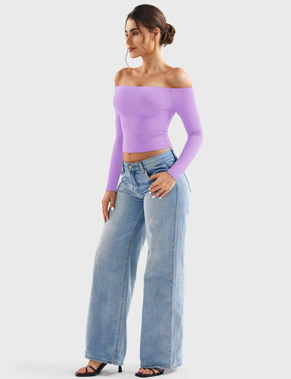 Vaeryn Luzlie Off Shoulder Top
