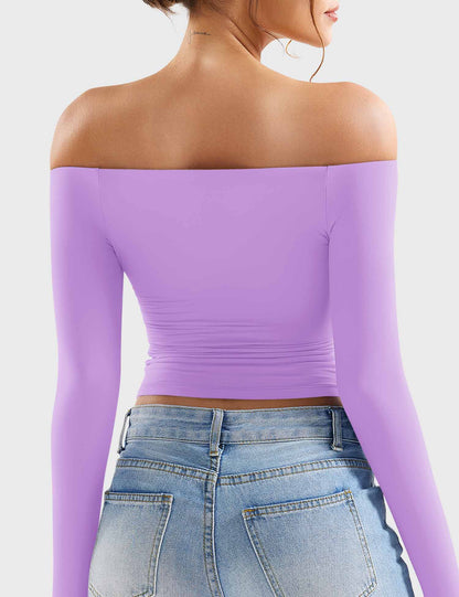 Vaeryn Luzlie Off Shoulder Top
