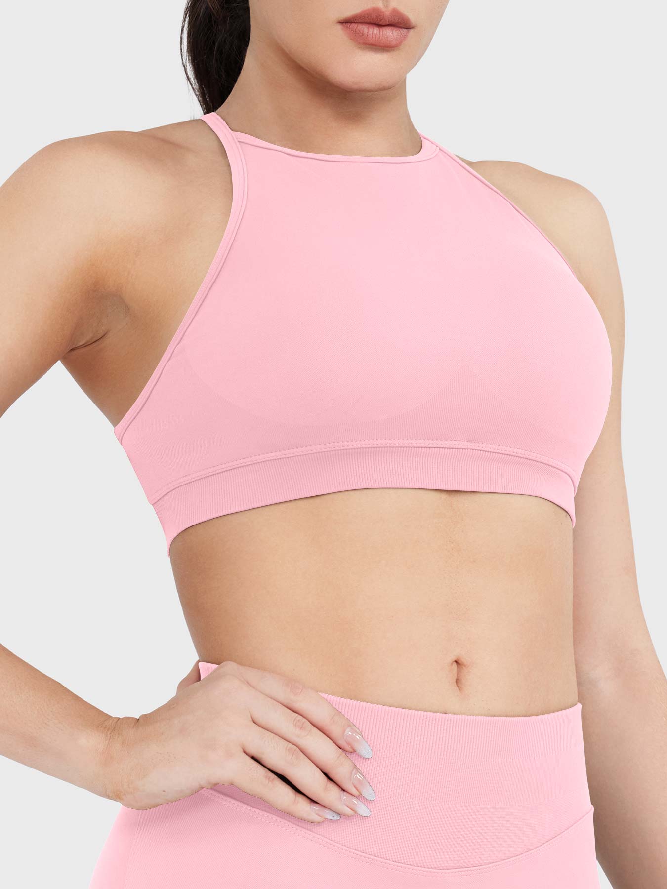Yeoreo Acuffny High Neck Backless Sports Bra