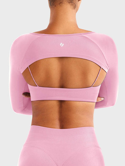 Vaeryn Sherylie Seamless Bolero Shrug