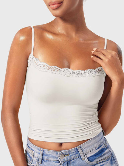 Yeoreo Annabely Square Neck Lace Tank