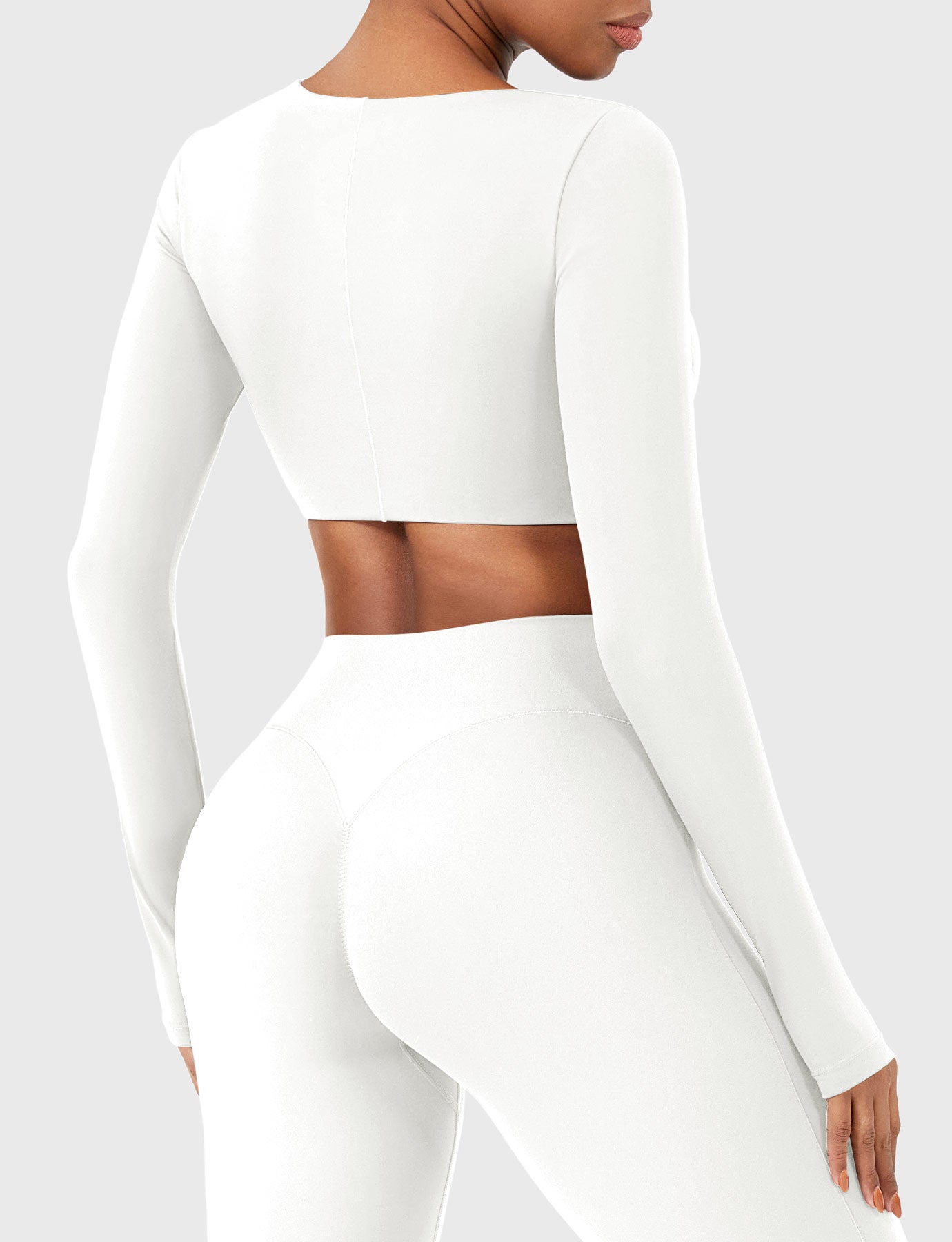Yeoreo Agantha Ruched Long Sleeve Top