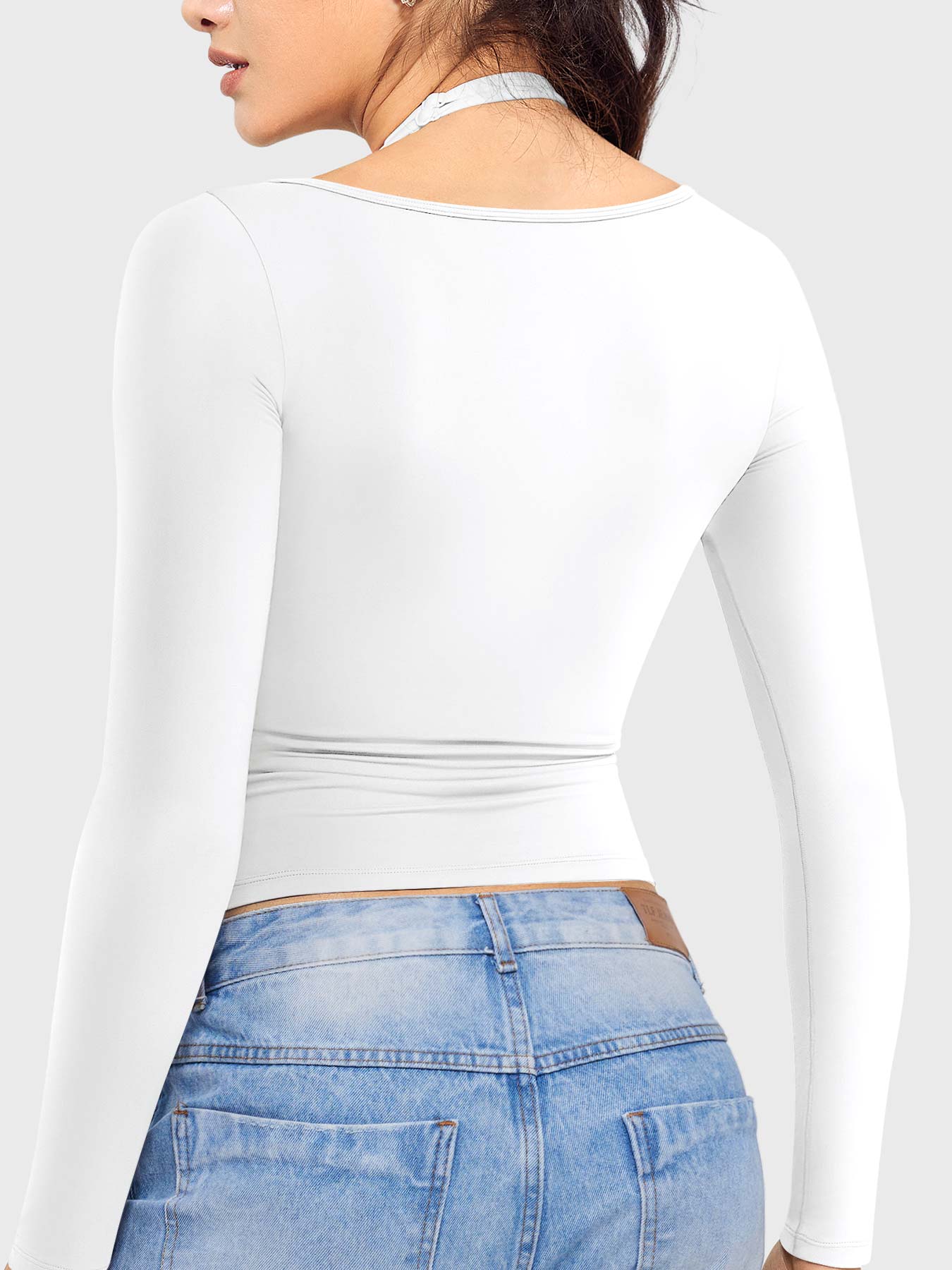 Yeoreo Arleney Square Neck Long Sleeve