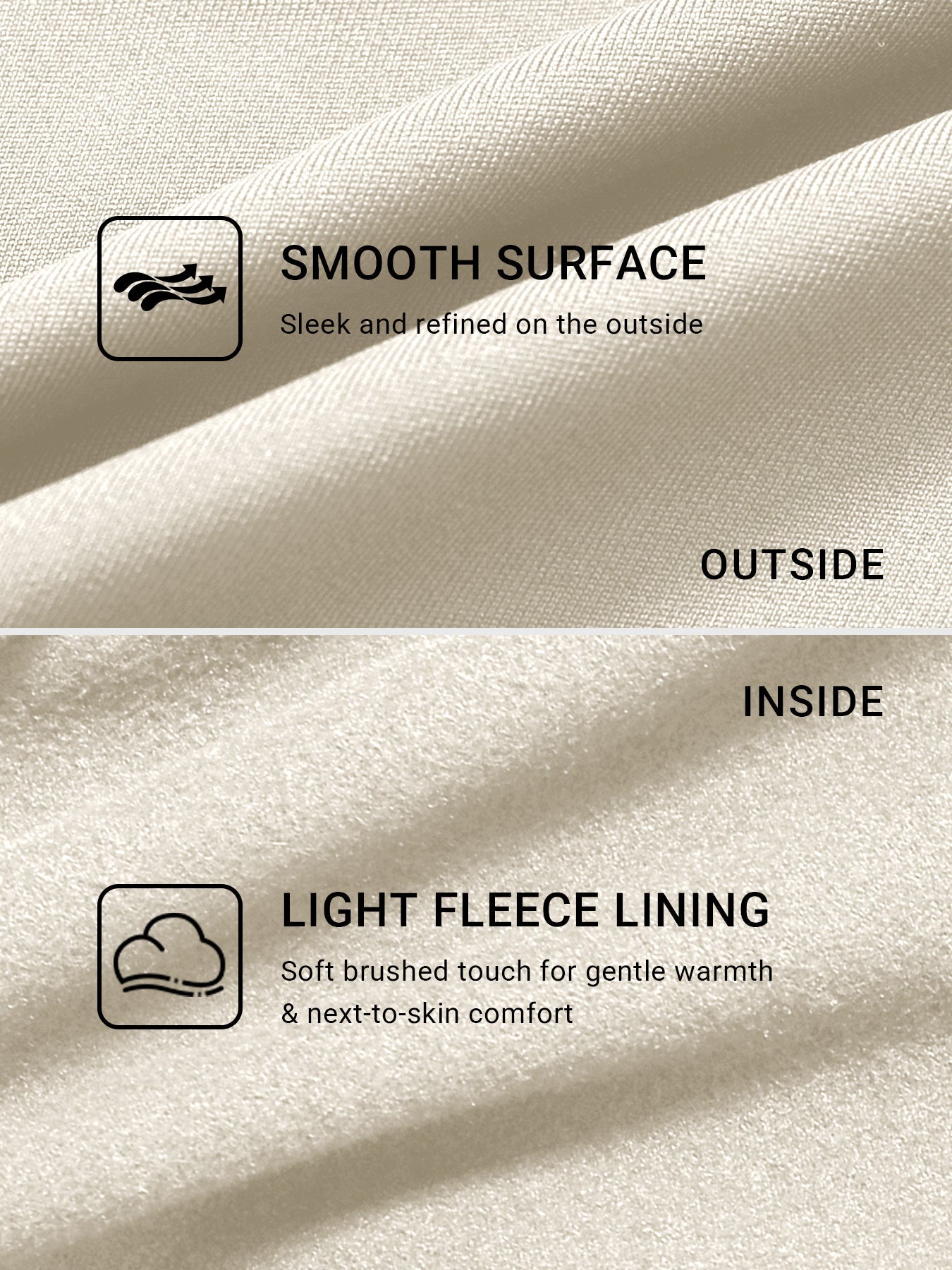 Yeoreo Eddiy 30.5" Fleece Straight Leggings