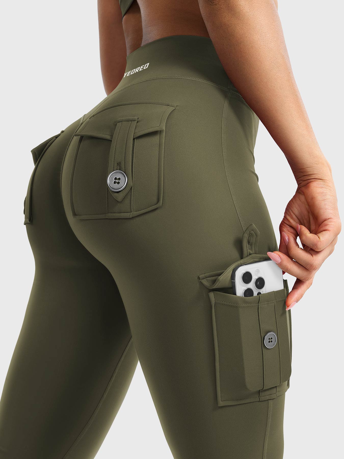 Yeoreo Hedda 28" CoreFlex Flared Leggings