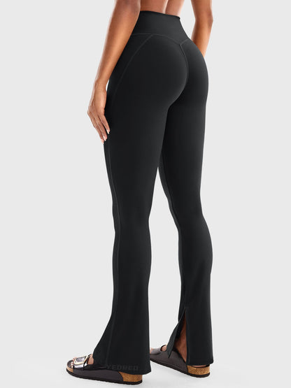 Vaeryn Nasreen Flare Split Hem Leggings