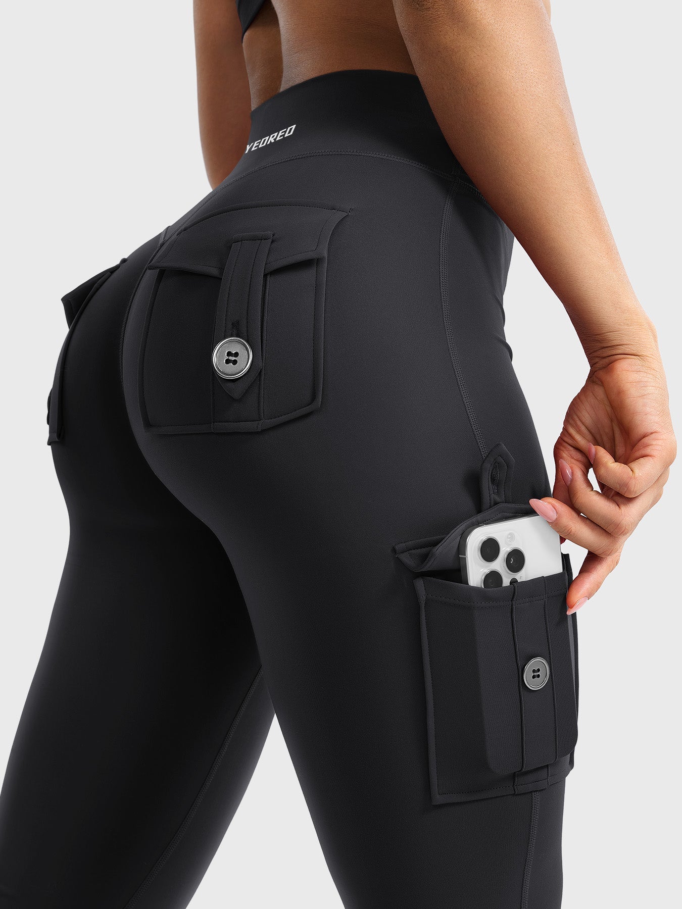 Yeoreo Hedda 34" CoreFlex Flared Leggings