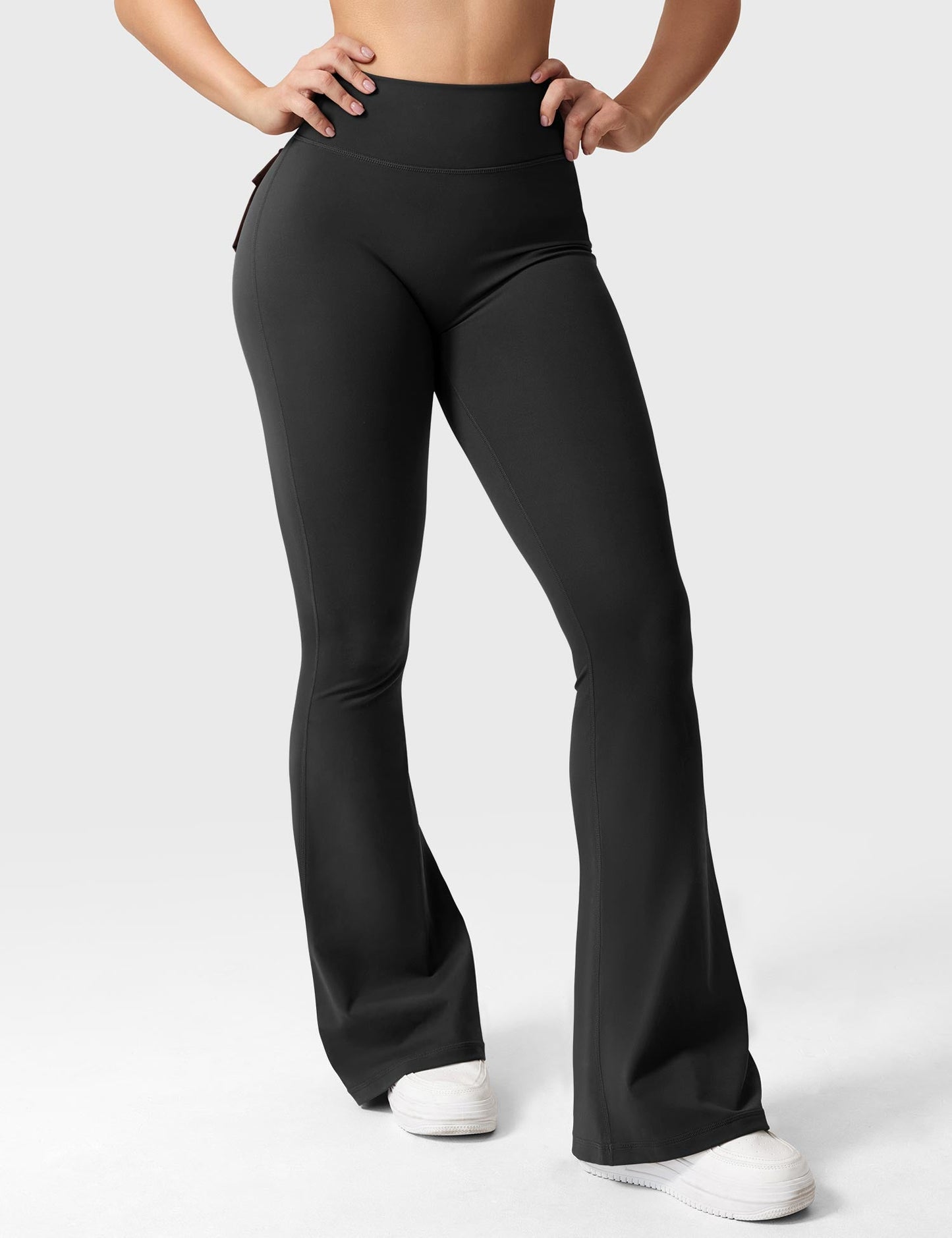 Yeoreo Brittany 30" Flared Leggings with Pockets