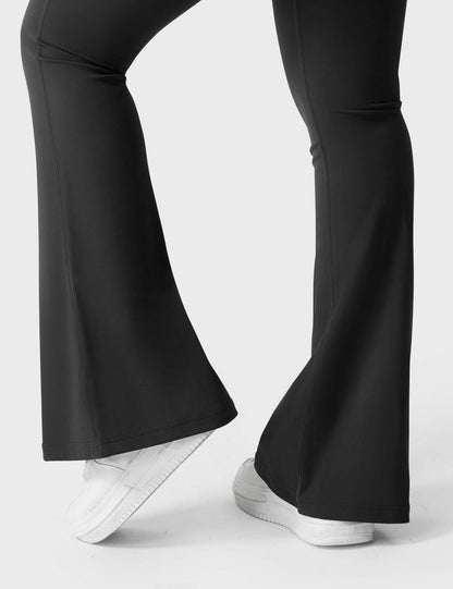 Yeoreo Brittany Flared Leggings with Pockets