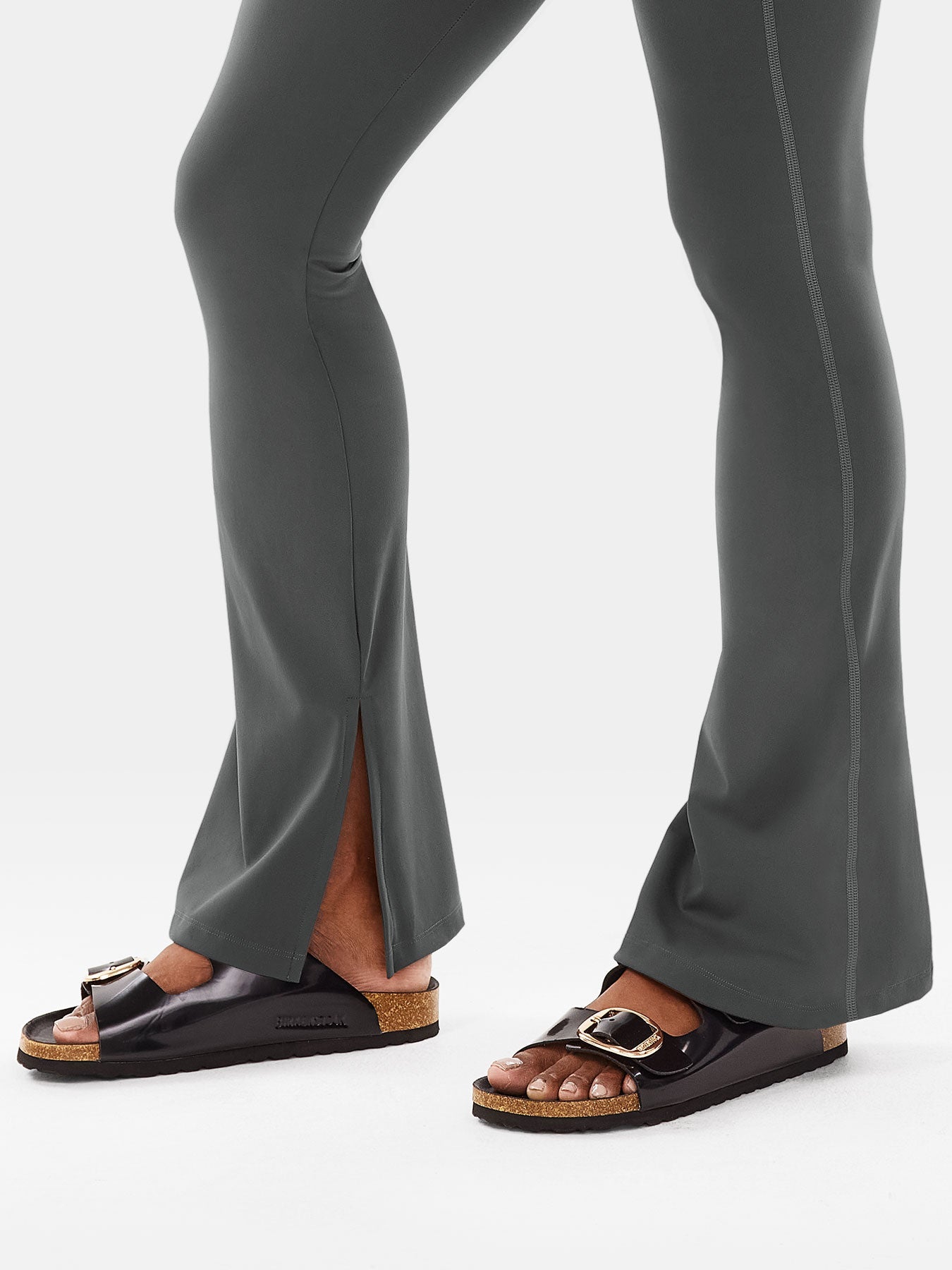 Vaeryn Nasreen Flare Split Hem Leggings