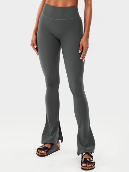 Vaeryn Nasreen Flare Split Hem Leggings