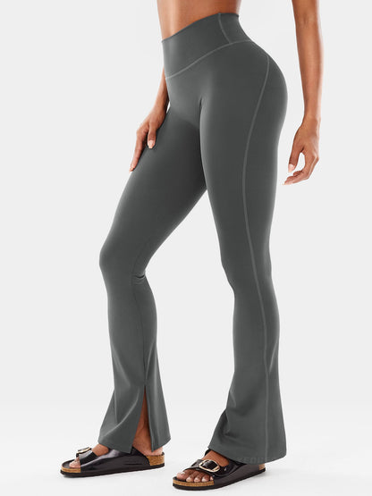 Vaeryn Nasreen Flare Split Hem Leggings