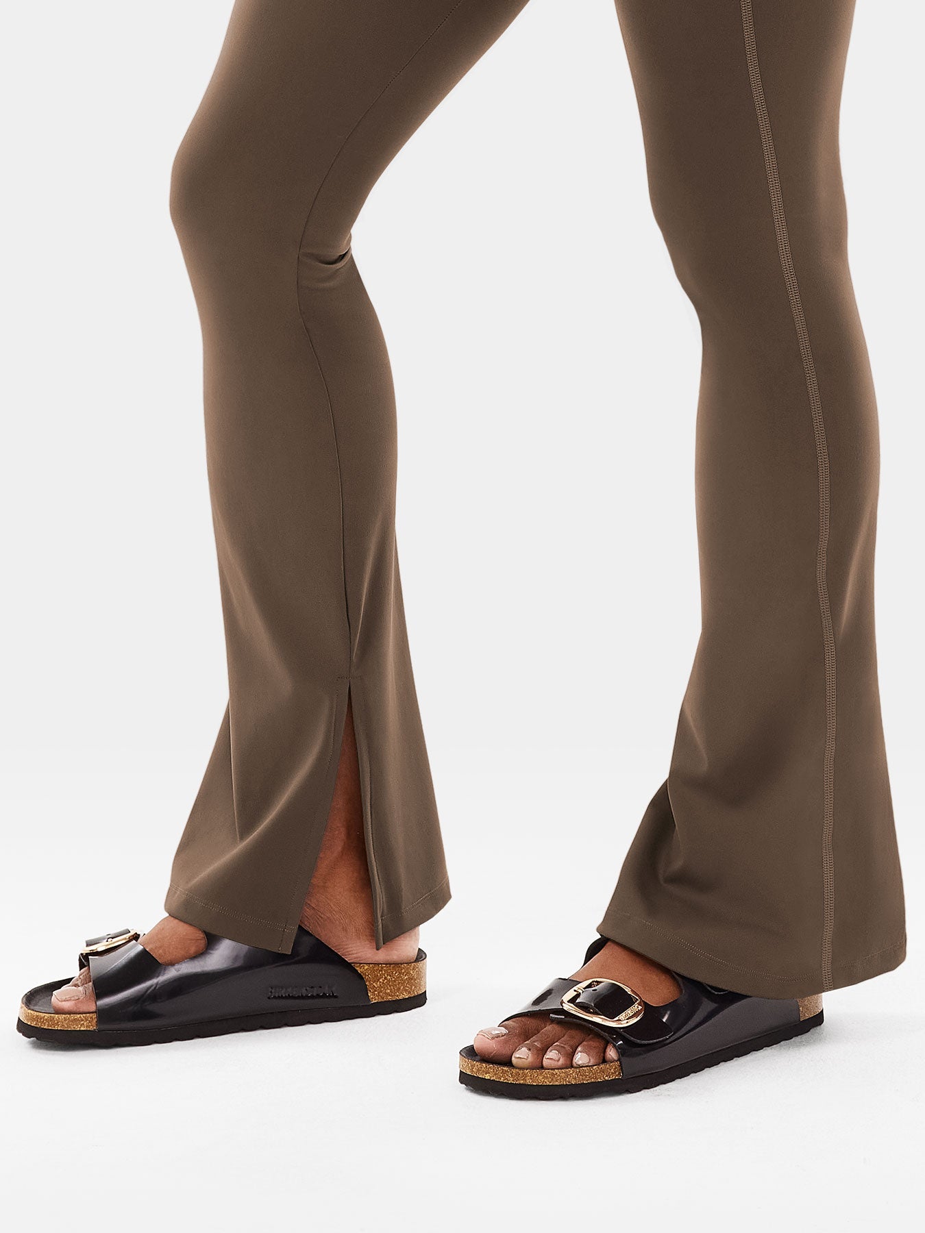 Vaeryn Nasreen Flare Split Hem Leggings