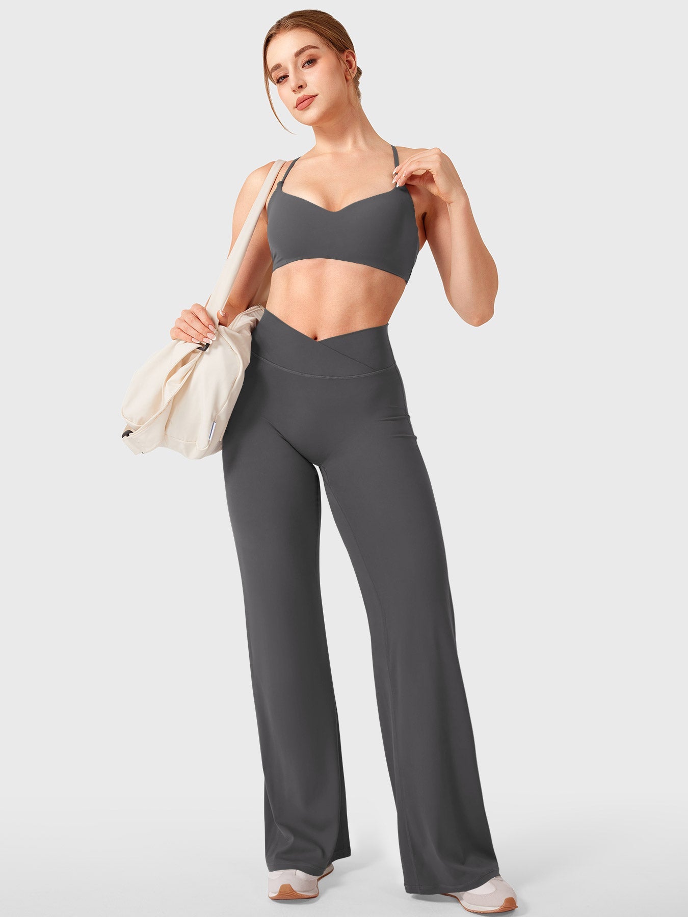 Yeoreo Eddiy 31.5" V-waistband Straight Leggings