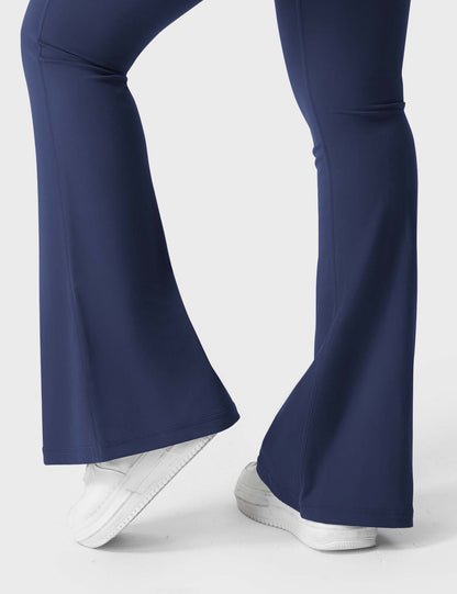 Yeoreo Brittany Flared Leggings with Pockets