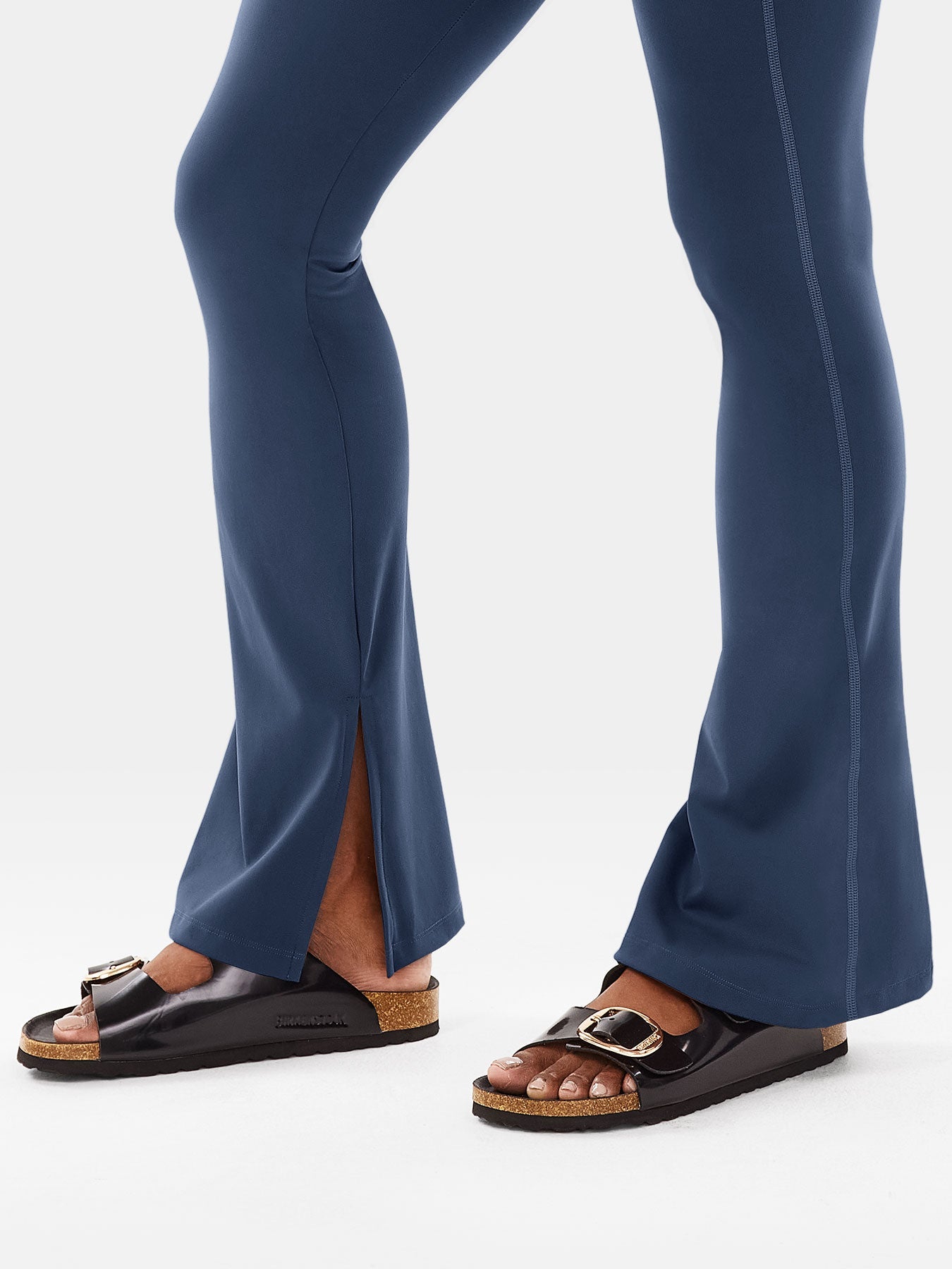 Vaeryn Nasreen Flare Split Hem Leggings