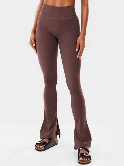 Vaeryn Nasreen Flare Split Hem Leggings