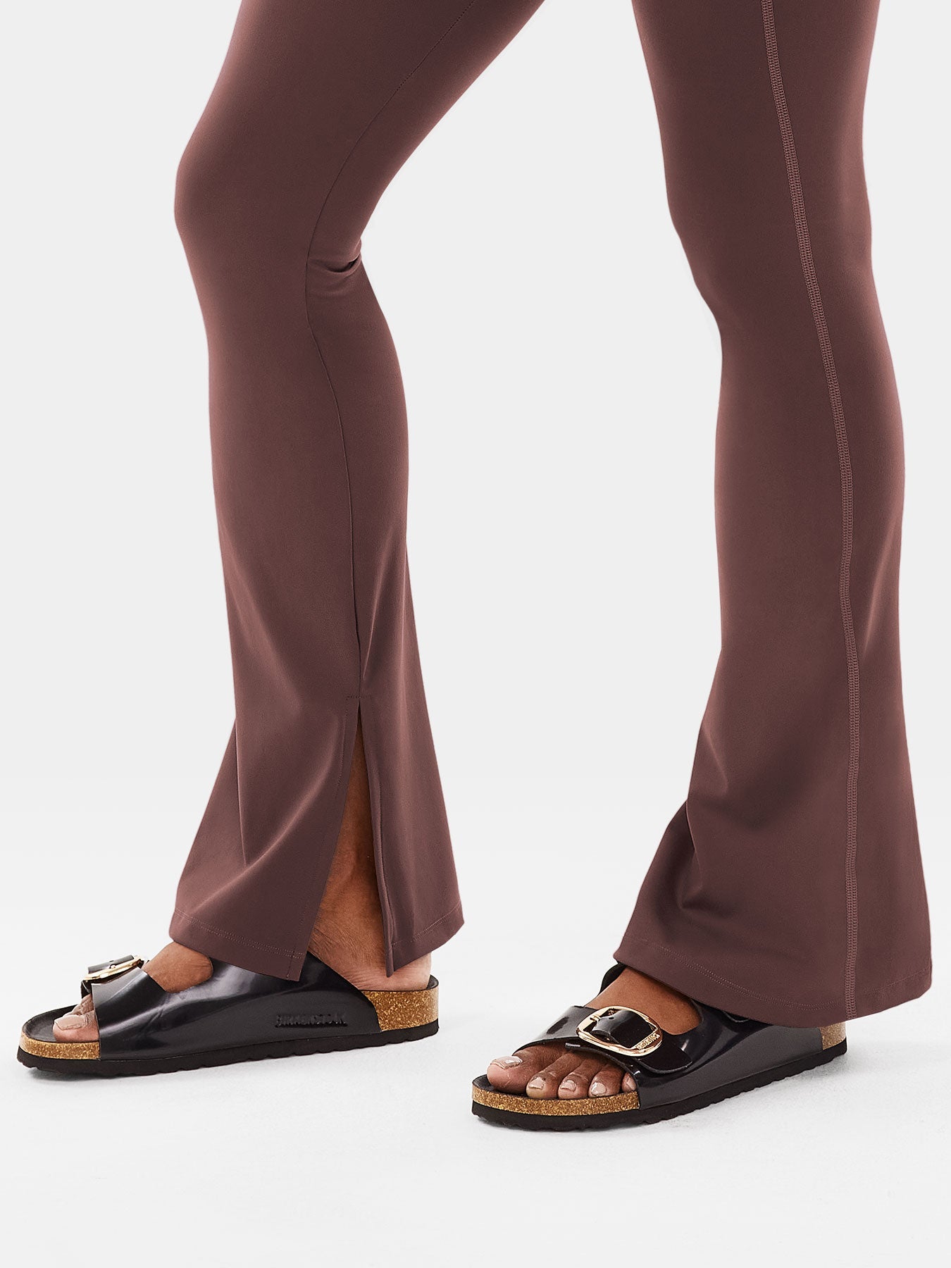 Vaeryn Nasreen Flare Split Hem Leggings