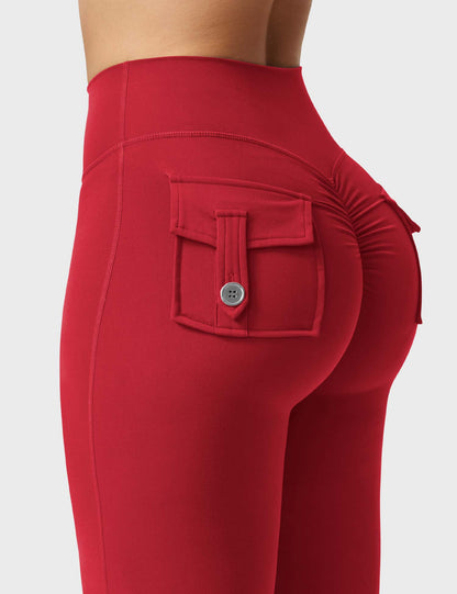 Yeoreo Brittany 30" Flared Leggings with Pockets