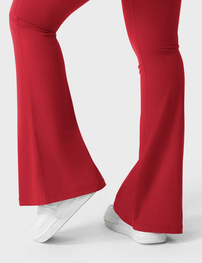 Yeoreo Brittany 30" Flared Leggings with Pockets