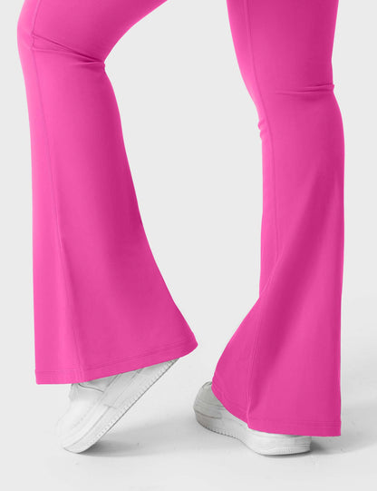 Yeoreo Brittany Flared Leggings with Pockets