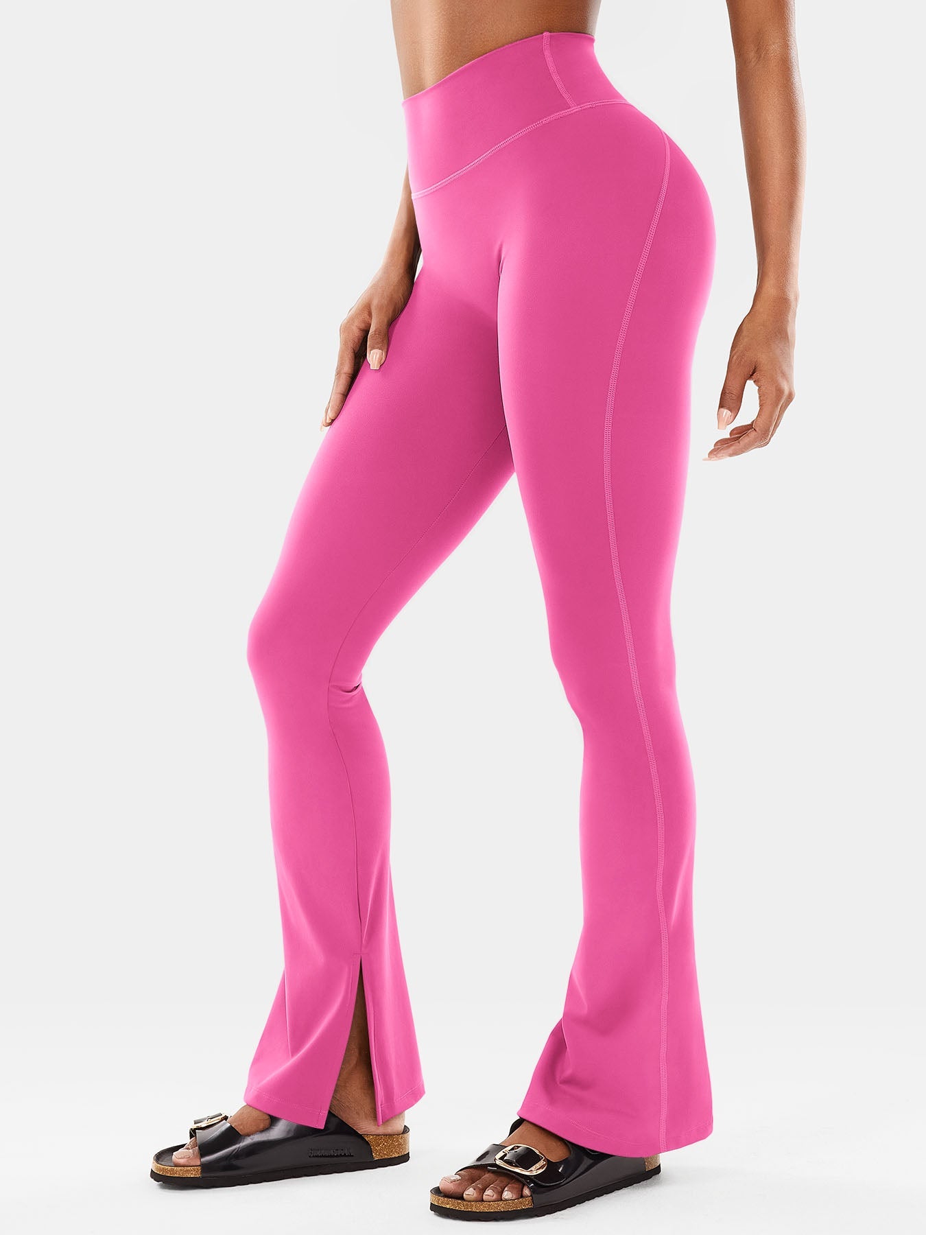 Vaeryn Nasreen Flare Split Hem Leggings