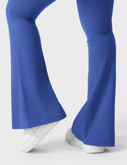 Yeoreo Brittany Flared Leggings with Pockets
