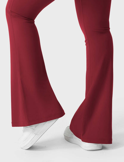 Yeoreo Brittany 30" Flared Leggings with Pockets
