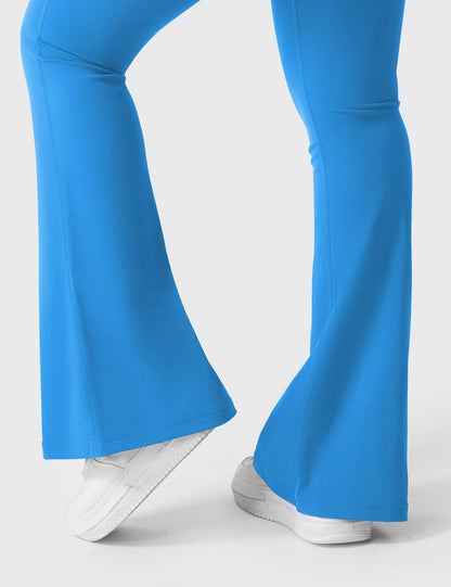 Yeoreo Brittany Flared Leggings with Pockets