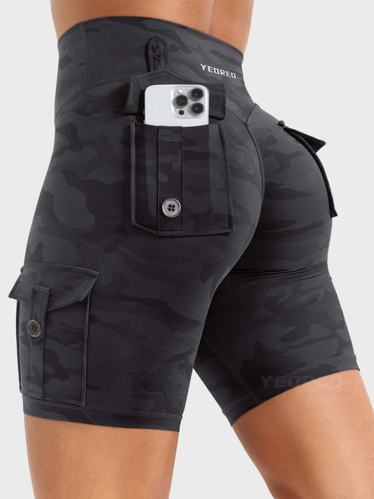 Yeoreo Hedda CoreFlex Camouflage Shorts