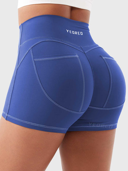 Yeoreo Astridy 3.6" Faux Denim Shorts