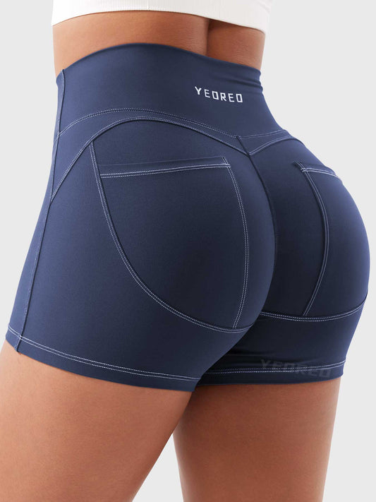 Yeoreo Astridy 3.6" Faux Denim Shorts