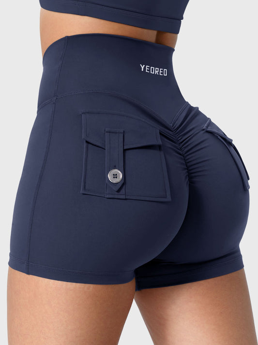 Vaeryn V-waistband Charm 3.6" Shorts