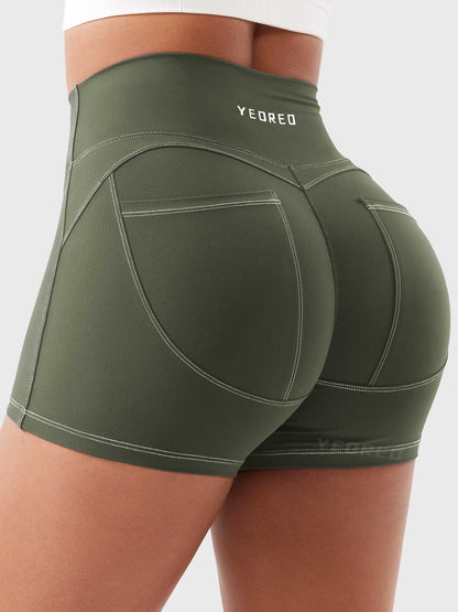 Yeoreo Astridy 3.6" Faux Denim Shorts