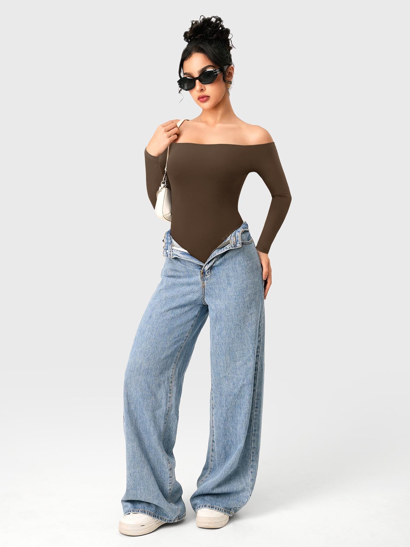 Yeoreo Dacrly Off Shoulder Bodysuit