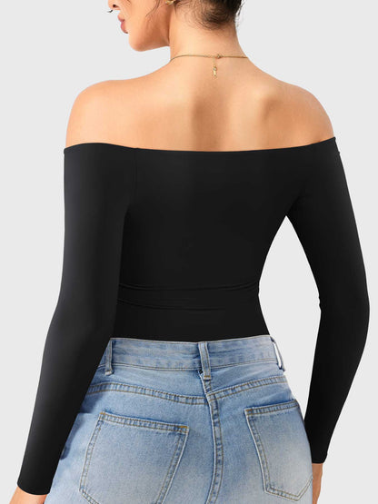 Yeoreo Dacrly Off Shoulder Bodysuit