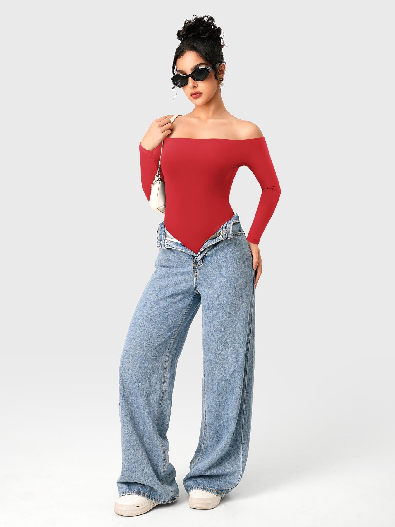 Yeoreo Dacrly Off Shoulder Bodysuit